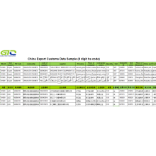 Pásové žeriavy-CCS Exportné colné údaje